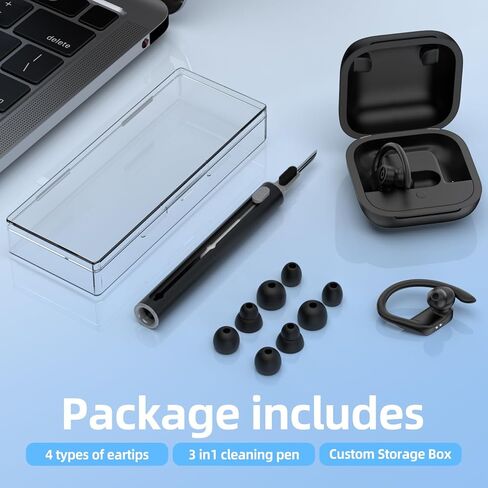 4 Pair Replacement Ear tip for Powerbeats Pro, Beats Earbuds Replacement Tips,Wireless Earphone Headphones, Silicone Earbuds Buds Set with Cleaning kit (White) in Saudi Arabia