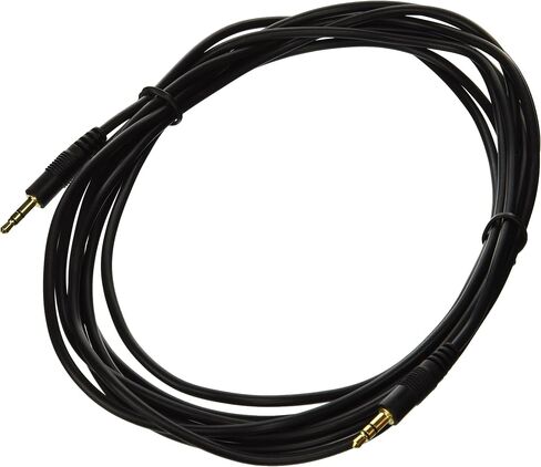 iMBAPrice iMBA-PS-12MF 12 قدم مطلي بالذهب 3.5 ملم ذكر إلى 3.5 ملم أنثى تمديد كابل صوت ستيريو in Saudi Arabia