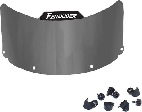 Fenduoer Softball/Baseball Mask Visor, Eye-Shield for All Defense Fielder’s Mask Sports Sunglasses(Clear Blue) in Saudi Arabia