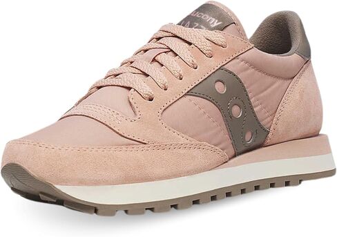 Saucony Women's Jazz Original Sneaker, Mauve/Brown, 8.5 in Saudi Arabia