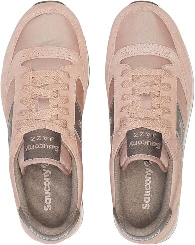 Saucony Women's Jazz Original Sneaker, Mauve/Brown, 8.5 in Saudi Arabia