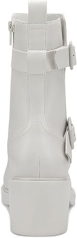 حذاء Alfani للسيدات من الجلد الصناعي للكاحل باللون العاجي مقاس 6.5 متوسط ​​(B,M) in Kuwait