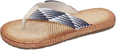 Women Flip Flops, Casual Comfortable Thong Sandals Bio Twine Rope Sole Slide Slippers Quick Dry Uppers Summer Beach Orthotic Shoes in Saudi Arabia