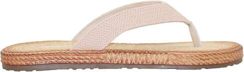 Women Flip Flops, Casual Comfortable Thong Sandals Bio Twine Rope Sole Slide Slippers Quick Dry Uppers Summer Beach Orthotic Shoes in Saudi Arabia