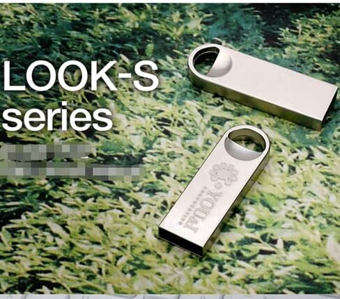 محرك أقراص فلاش Balmy سعة 16 جيجابايت، محرك أقراص USB عالي السرعة، محرك أقراص USB معدني، عصا ذاكرة محمولة (16 جيجابايت، فضي نصف دائري) in Saudi Arabia