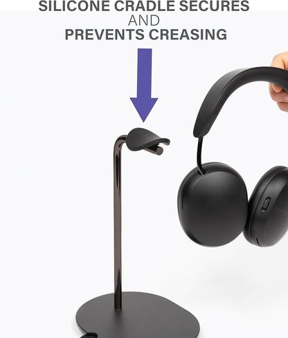 Sanus Headphone Stand (Black) in Saudi Arabia