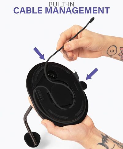 Sanus Headphone Stand (Black) in Saudi Arabia