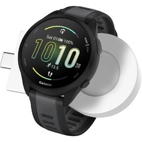 Nillkin for Garmin Watch Charger Compatible with Garmin Instinct/Approach/Forerunner/Vivoactive/Vivomove/Fenix Series, Portable Magnetic Charger,Type C Connector Design,Travel-Friendly