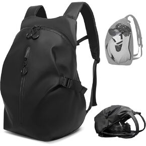 Motorcycle Tail Bag,Seat Bag,Dual Use Motorcycle Waterproof Helmet Bag for Motorbike - with One Extra Motorcycle Cargo Net