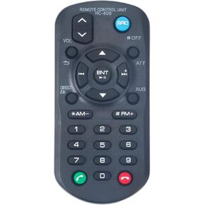 RC-406 Replacement Remote Commander fit for Kenwood CD Receiver DPX503BT KMM-BT328 DPX524BT KMM-BT228U DPX504BT DPX593BT KDC-BT360U KMM-BT328U DPX540BT KMM-BT260U KMR-M328BT KMM-X704 KDC-161URM