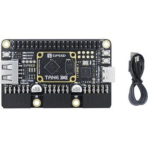Sipeed Tang Primer 25K GW5A FPGA Development Board, 64Mbits Linux RISCV Single Board Computer, with MIPI 2.5Gbps Ethernet PMOD Port for FPGA Education, Support SDRAM HDMI Camera Module (PMOD Bundle)