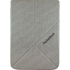 Pocketbook Origami Folding Cover Made of Durable Material with Sleep Cover Function for Inkpad 3 and Inkpad 3 Pro, Light Grey