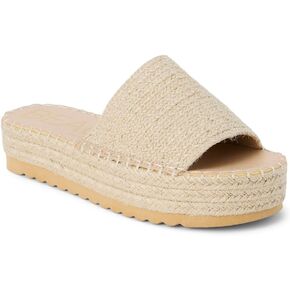 Coconuts by Matisse Womens Del Mar Espadrille Platform Athletic Sandals Casual Low Heel 1-2" - Beige - Size 8 B