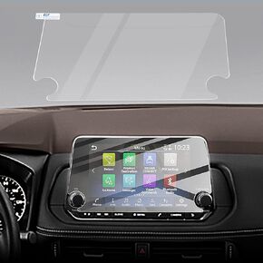Autorder 2PCS Screen Protector for 2021 2022 2023 2024 Nissan Titan Accessories 9 Inch Tempered Glass 9H Navigation Touchscreen Protective Film