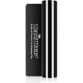 TECKWRAP 11.5"x60" Ultimate Gloss White Car Wrap Film, DIY Friendly, Durable, with Air Release Technology, Adding Style and Protection to Your Vehicle