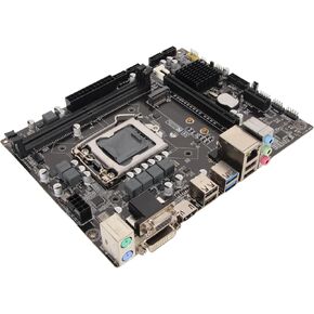 LGA1151 Motherboard, Support 8 9 Generation (for Lvy Bridge) for Intel Core CPU (LGA1151), Micro ATX H310 DDR4 NVME M.2 SATA 6Gb USB 3.0 PCI Express X16 X1 HMDI DV VGA