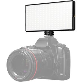 Andoer LED Video Light, 192 LED Dimmable Camera Light 2500K-9000K Portable Photography Light with 1/4" Screw Hole for Live Streaming Studio Photography Youtube