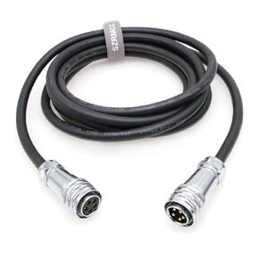 SZRMCC 5-Pin Male to Female Weatherproof Head Cable for Aputure LS 600d/ 600d Pro/LS 600x Pro Daylight LED Series (7.5M)