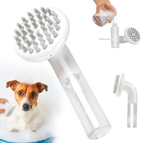 CIBKJ Cat Steam Brush with Spray Function, Easy to Clean, Pet-Friendly Design, Durable Materials, Cat & Dog Grooming Brush