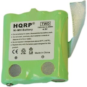 HQRP Rechargeable Battery Pack Compatible with UNIDEN GMR1438-2 GMR1438-2CK GMR2872-2CK GMR1558 GMR1558-2ck GMR1588 GMR1588-2ck Two-Way Radio