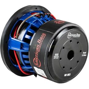 American Bass HD-8D2 8" Competition Subwoofer 800W Max Dual 2 Ohm Car Audio Sub