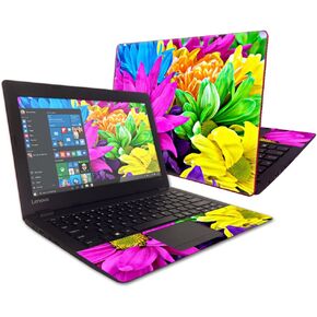 Mightyskins Skin Compatible with Lenovo Ideapad 100s 11.6" - Bouquet | Protective, Durable, and Unique Vinyl Decal Wrap Cover | Easy to Apply, Remove, and Change Styles | Made in The USA