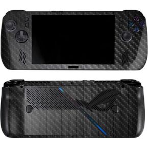 Glossy Glitter Skin Compatible with Asus ROG Ally X - Solid White - Premium 3M Vinyl Protective Wrap Decal Cover - Easy to Apply | Crafted in The USA by MightySkins