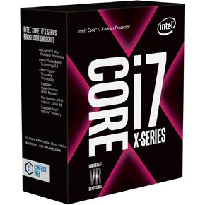 Intel Core i7-7800X X-Series Processor 6 Cores up to 4.0 GHz Turbo Unlocked LGA2066 X299 Series 140W