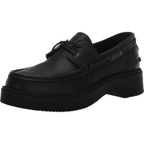 حذاء Sperry للسيدات من Bayside Boat، أسود اللون، عرض 8.5