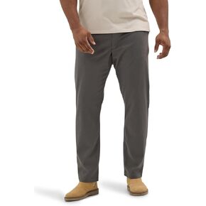 Lee Men's Big & Tall Extreme Motion Flat Front Relaxed Taper Pant