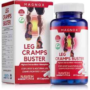 MAGNOX Lady Magnesium Supplement | Menopause and PMS Support Supplement for Women | Magnesium Complex with Vitamins B6, B1, B12, D, Zinc | High-Absorption Dead Sea Organic | 60 Capsules