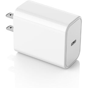 20W PD USB C Fast Charger, Wall Charger Block,Type-C Fast Charging Block Power Adapter Plug for iPhone 15/15Pro/15Pro Max/15Plus/14/13/12/11/X, i-Pad, Galaxy, Pixel, Switch, Surface,Etc