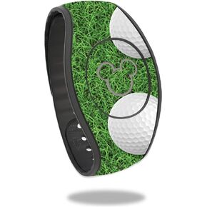 MightySkins Skin Compatible with Disney MagicBand 2 - Golf | Protective, Durable, and Unique Vinyl Decal wrap Cover | Easy to Apply, Remove, and Change Styles | Made in The USA