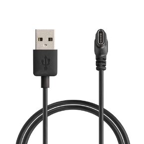 kwmobile Charger Compatible with Huami Amazfit Falcon - Charger USB-C Cable for Charging Smart Watch - Black
