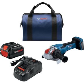 BOSCH GWX18V-13PN PROFACTOR 18V X-LOCK 5 – 6 In. Angle Grinder with Paddle Switch, Tool-free Disc Swap (Bare Tool)