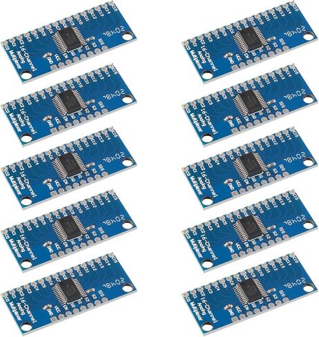 10pcs CD74HC4067 16-Channel Analog Digital Multiplexer Breakout Board Module for Arduino 2V-6V Microcontroller 16 Device RX Lines in Saudi Arabia