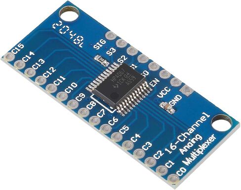 10pcs CD74HC4067 16-Channel Analog Digital Multiplexer Breakout Board Module for Arduino 2V-6V Microcontroller 16 Device RX Lines in Saudi Arabia