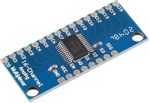 10pcs CD74HC4067 16-Channel Analog Digital Multiplexer Breakout Board Module for Arduino 2V-6V Microcontroller 16 Device RX Lines in Saudi Arabia