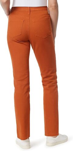 Gloria Vanderbilt Women's Plus Size Amanda Classic High Rise Tapered Jean, Terracotta in Kuwait