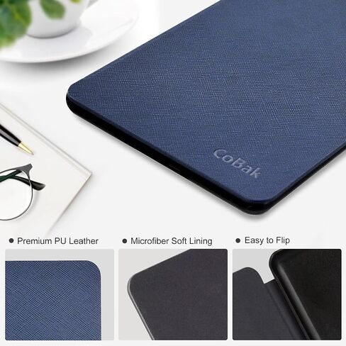 CoBak Case for All New Kindle 10th Generation 2019 Released - Will Not Fit Kindle Paperwhite or Kindle Oasis，Premium PU Leather Smart Cover with Auto Sleep and Wake in Saudi Arabia
