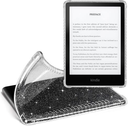 حافظة CoBak الشفافة لجهاز Kindle Paperwhite الجديد تمامًا الجيل الحادي عشر 2021 والإصدار المميز (6.8 بوصات) - غطاء خلفي من السيليكون خفيف الوزن ومقاوم للخدش، لامع in Saudi Arabia