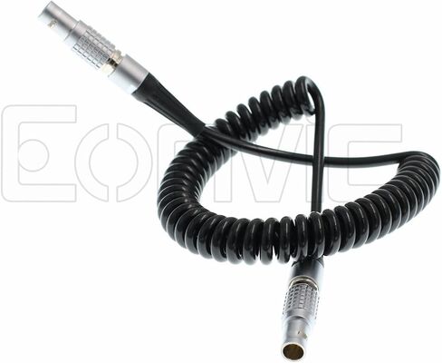 Eonvic 0B 3 دبوس إلى 2 دبوس كابل طاقة ملفوف ذكر لكاميرات Steadicam 12V Teradek Bolt/Arri Alexa in Saudi Arabia