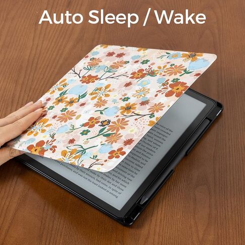 CoBak Case for Kindle Scribe - All New PU Leather Cover with Auto Sleep Wake Feature for Kindle Scribe 10.2" 2022 Released with Pen Holder in Saudi Arabia