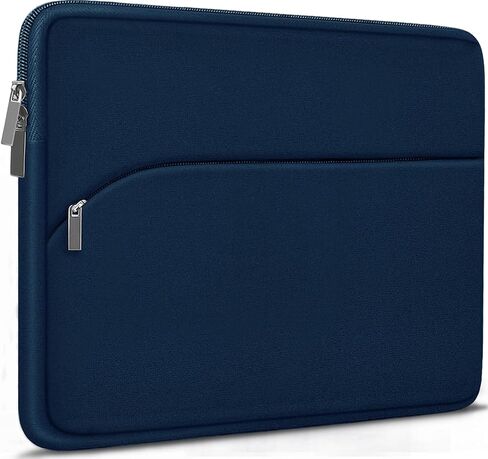 Laptop Sleeve Case 15.6 inch, Durable Portable Monitor Protective Cover with Front Pocket, Traveling Computer Carrying Bag Laptop Sleeve Compatible for HP, Dell, Asus, Lenovo, Black in Saudi Arabia