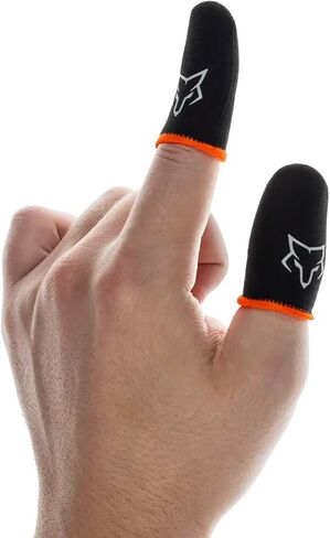 Finger Sleeves Breathable Touchscreen for Mobile Games V1 (6pcs) Profesional Finger Gloves Gamer PUGB Free Fire COD (Red/Blue) in Saudi Arabia
