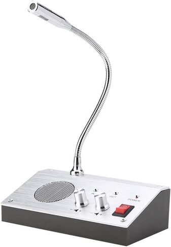 Window Speaker System, Intercom System for Business, Microphone Intercom, Window Intercom Speaker for Bank, Counter, Store, Restaurant in Saudi Arabia