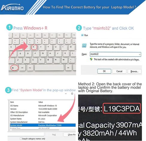 L19C3PDA Laptop Battery Replacement for Lenovo ThinkBook 14 15 (G2 ITL, G3 ACL, G2 are, G3 ITL, G4 ABA) Series L19L3PDA L19M3PDA L19D3PDA 11.52V 45Wh 3907mAh in Saudi Arabia