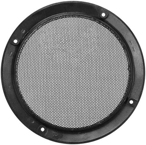 uxcell 2pcs 4" Speaker Grill Mesh Decorative Circle Subwoofer Guard Protector Cover Accessories in Saudi Arabia