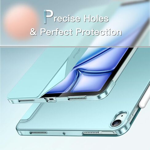 JETech Case for iPad Air 13" M4/M3/M2, Black in Saudi Arabia