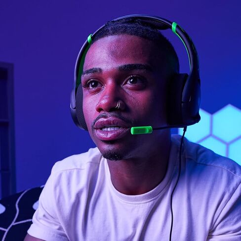 PDP AIRLITE Wired Headset: Electric Carbon - Xbox Series X|S, Xbox One, & Windows 10/11 PC in Kuwait